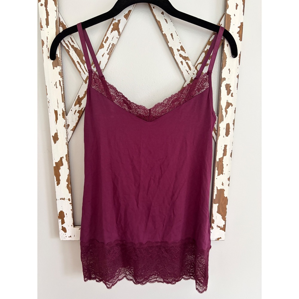 Lace Trim Cami Size Small The Limited